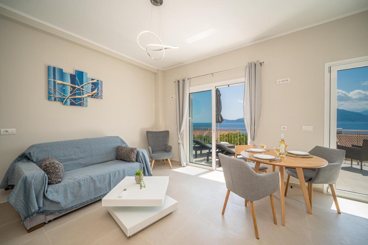 Maritina'S Apartments Amazing Sea View Ajía Effimía Kültér fotó